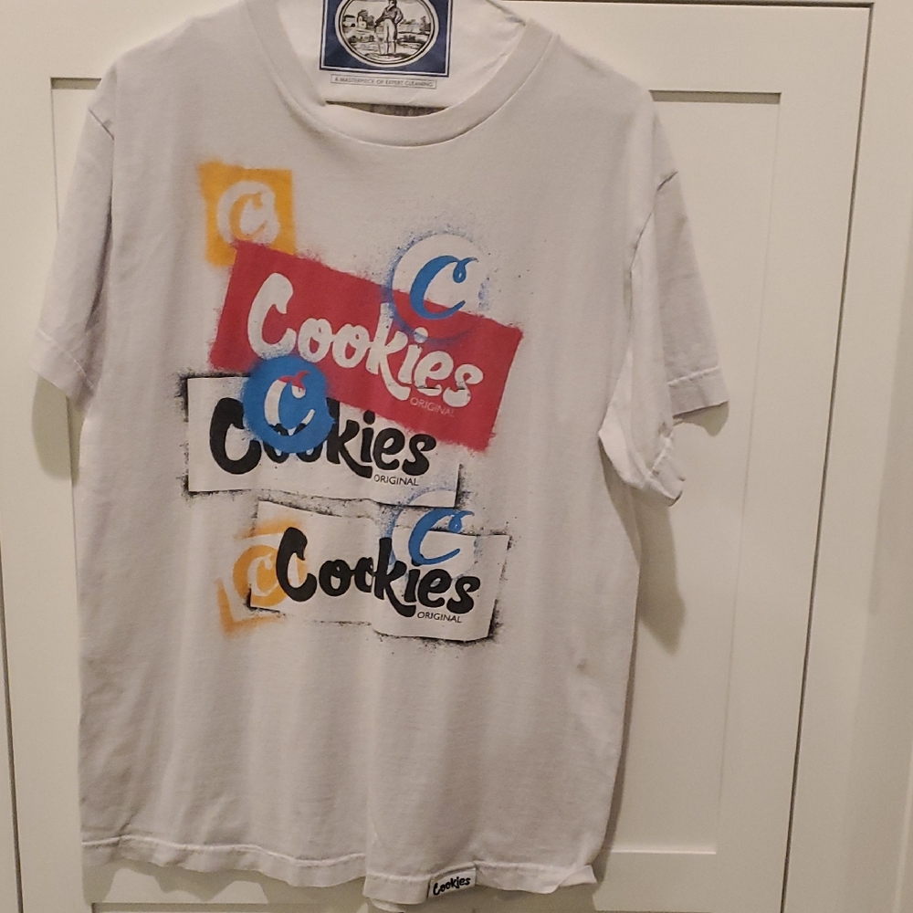 Mens Graphic T-Shirt - Light Gray By COOKIES